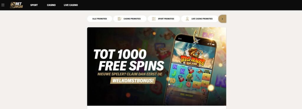 Beste online casino in Nederland: BetMGM