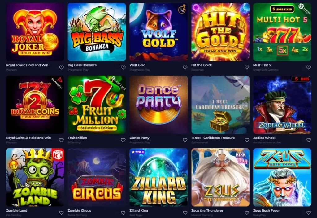Populaire slots bij B7 Casino