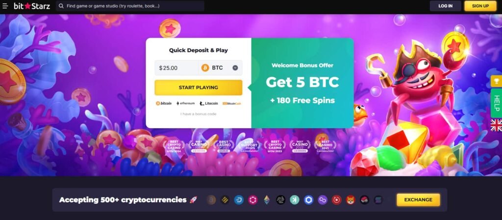 BitStarz crypto casino no deposit bonus