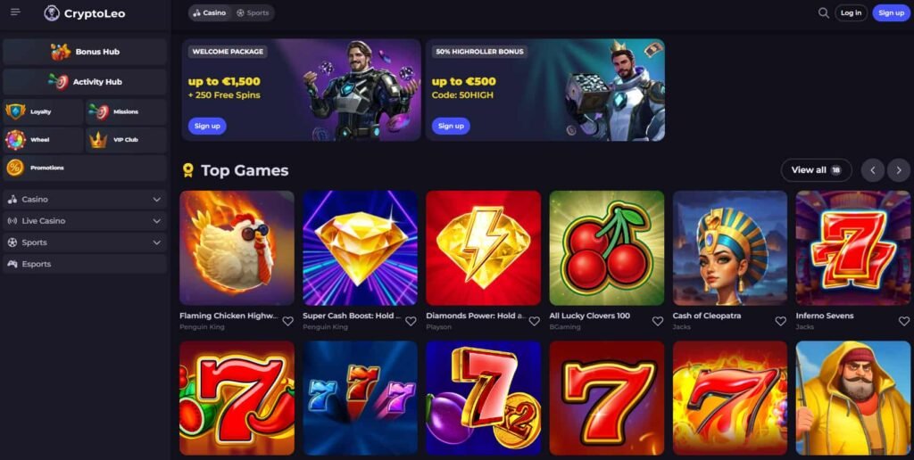 CryptoLeo Casino