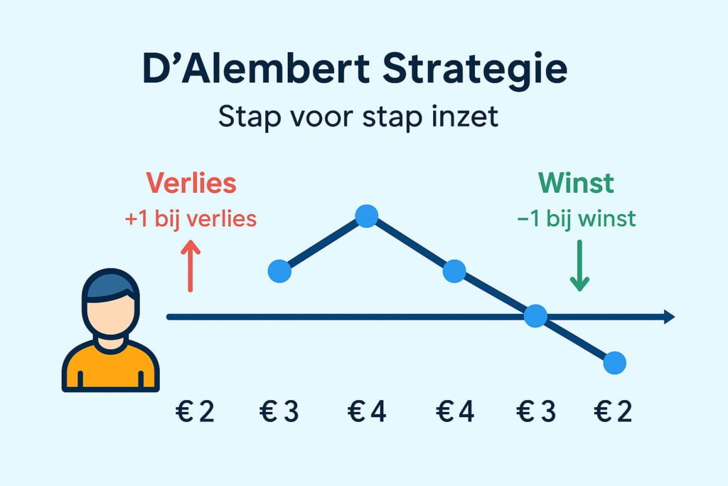 D’Alembert strategie Roulette