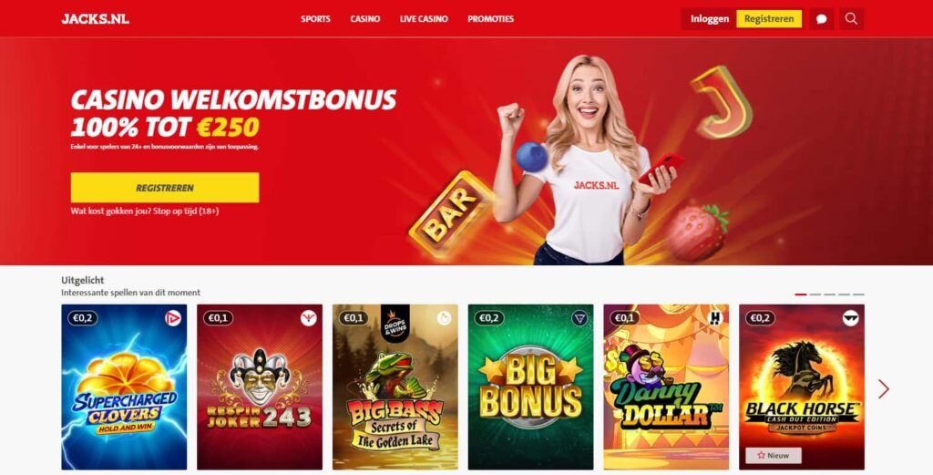 Jacks.nl Gratis spins casino