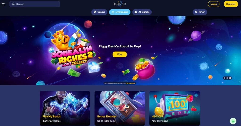 Galactic Wins Casino