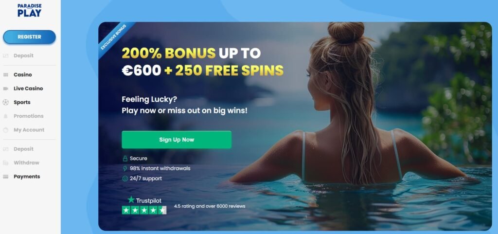 Paradise Play Casino Review