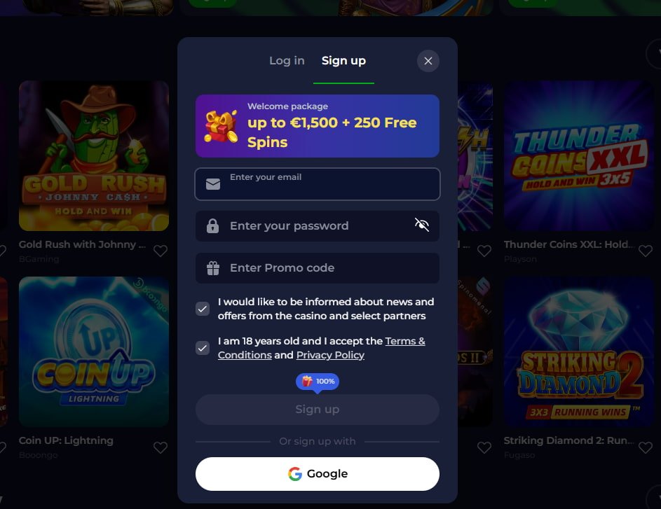 b7 casino registratiepagina