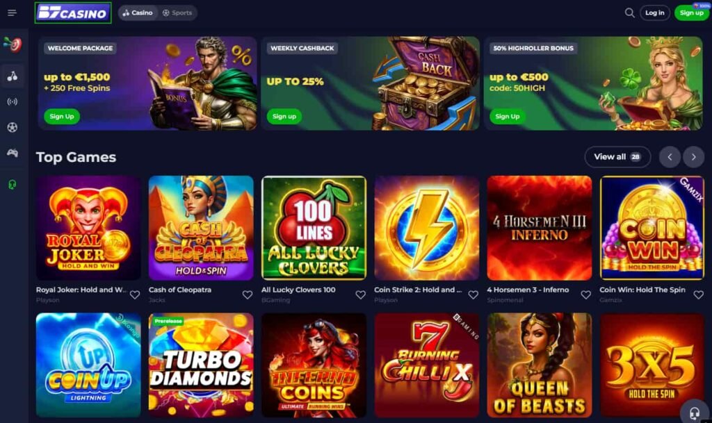 B7 Casino Bonus NL