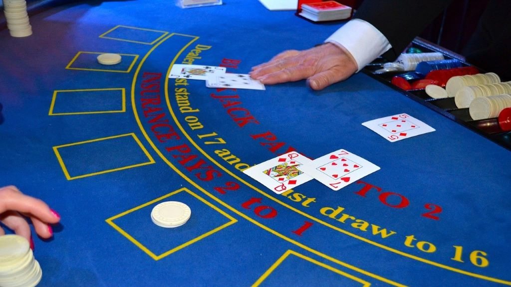 Blackjack Royal Match side bet voorbeeld